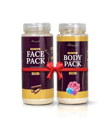 Rownak Natural Face & Body Pack Combo